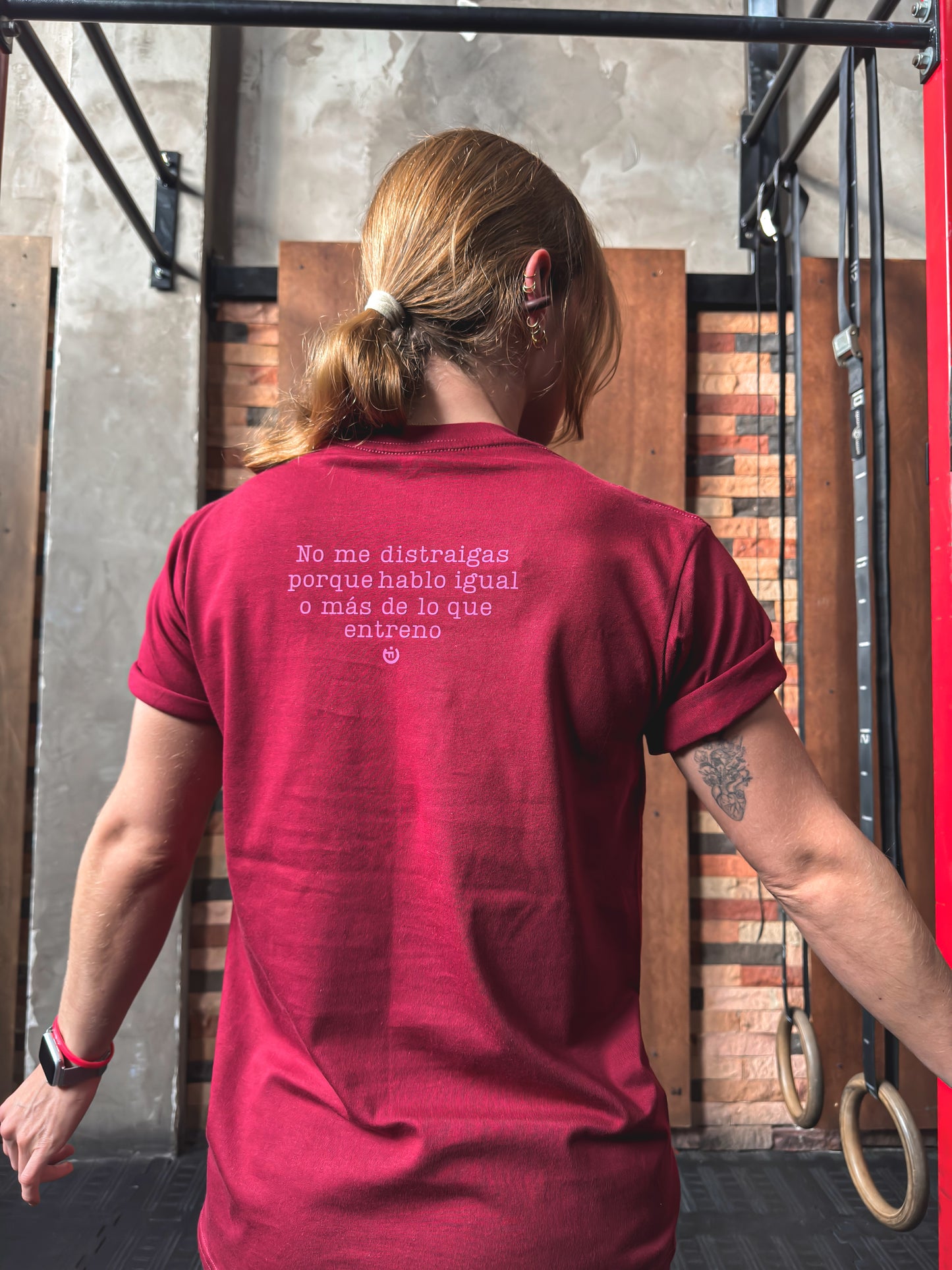 Camiseta CF Chismesito al Fallo Burgundy