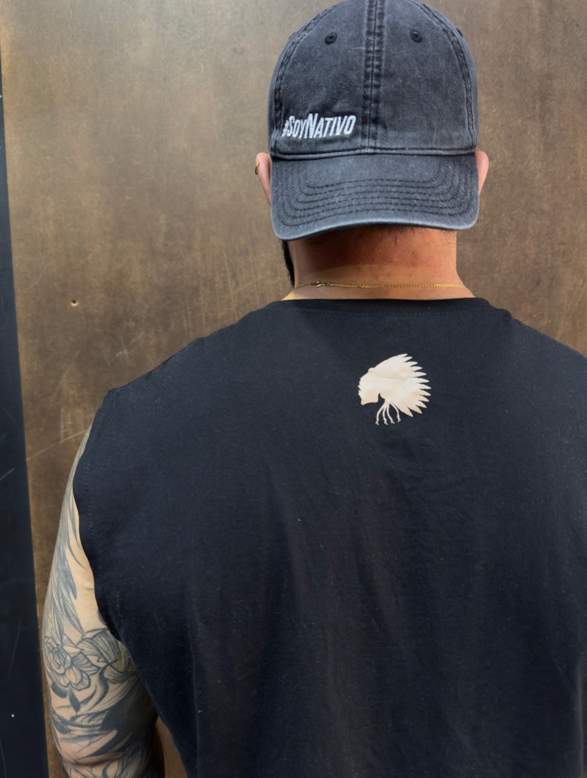 Tank Nativo Negro Hombre