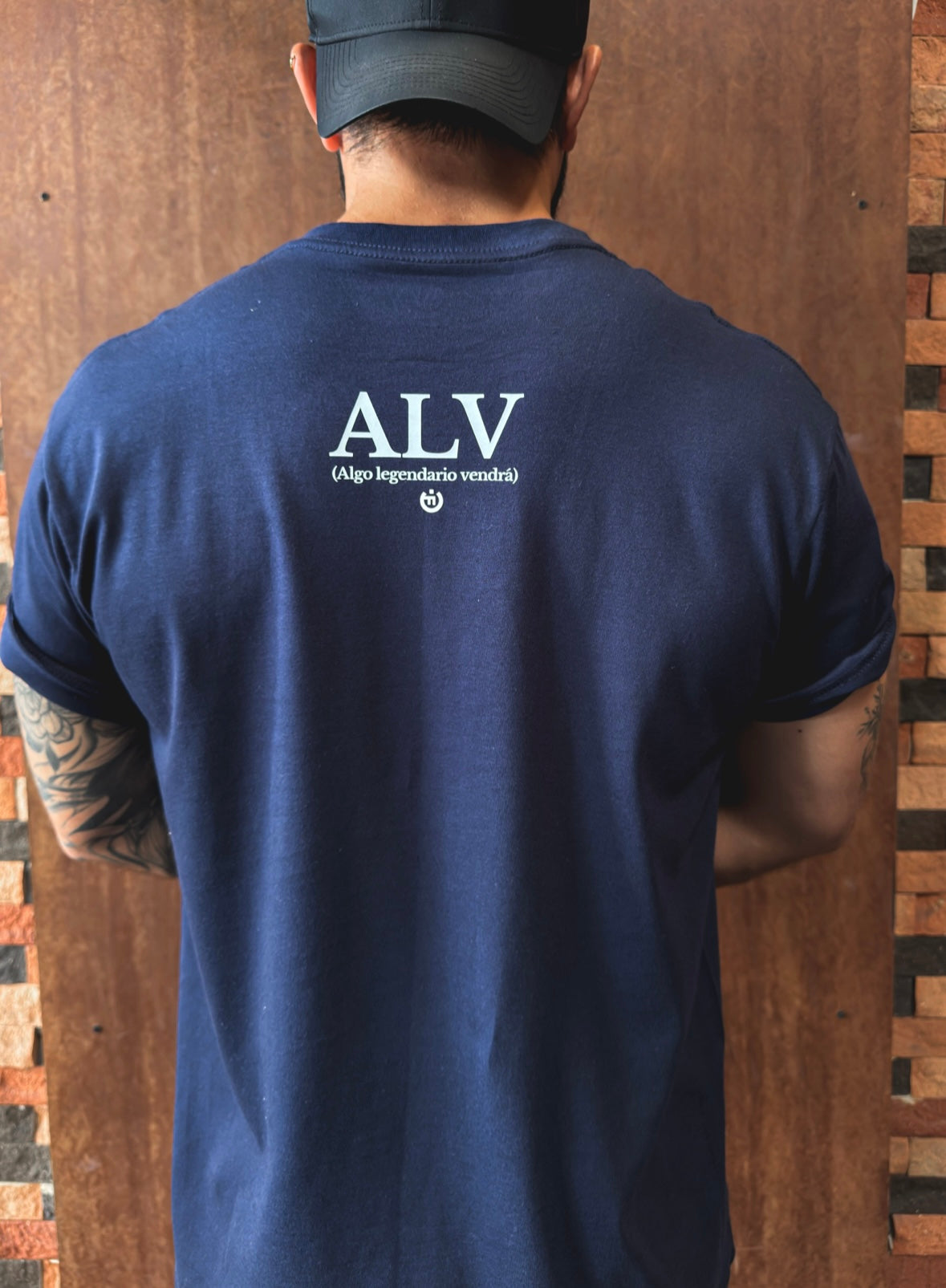 Camiseta CF Crea P*tamente en Ud Azul Navy