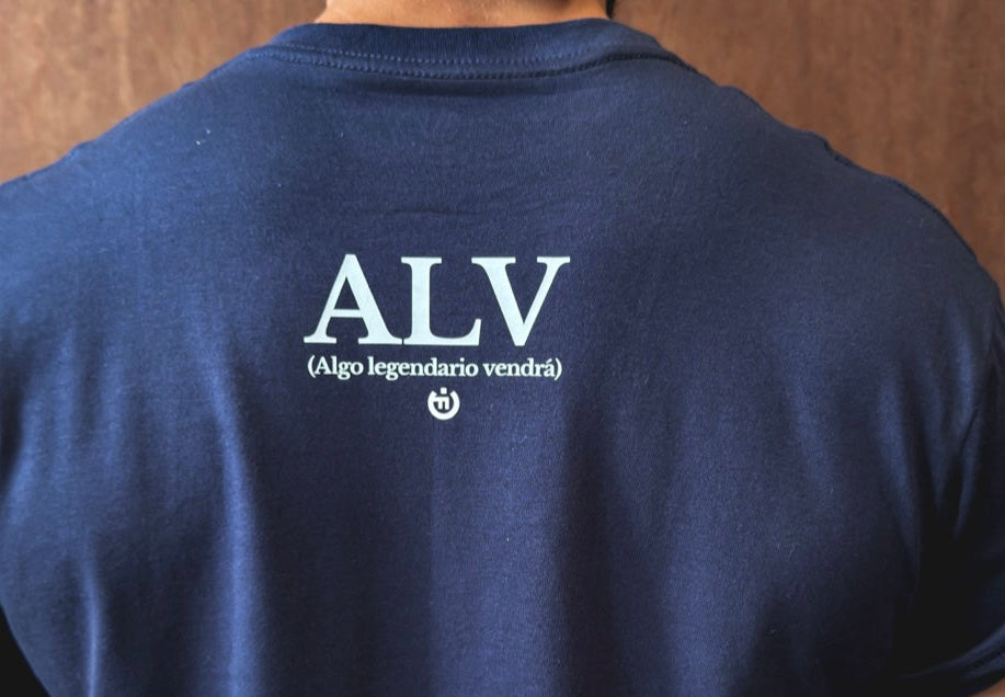 Camiseta CF Crea P*tamente en ud Azul Navy Mujer