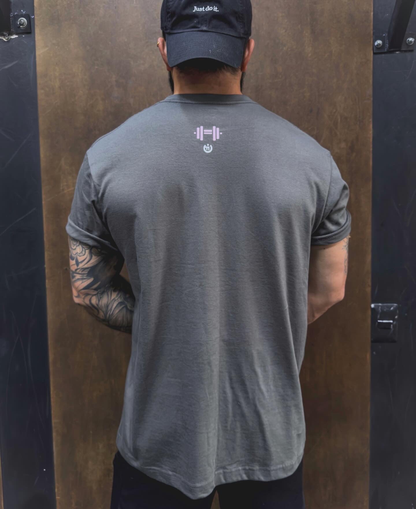 Camiseta CF Pesas Before Tristezas Gris