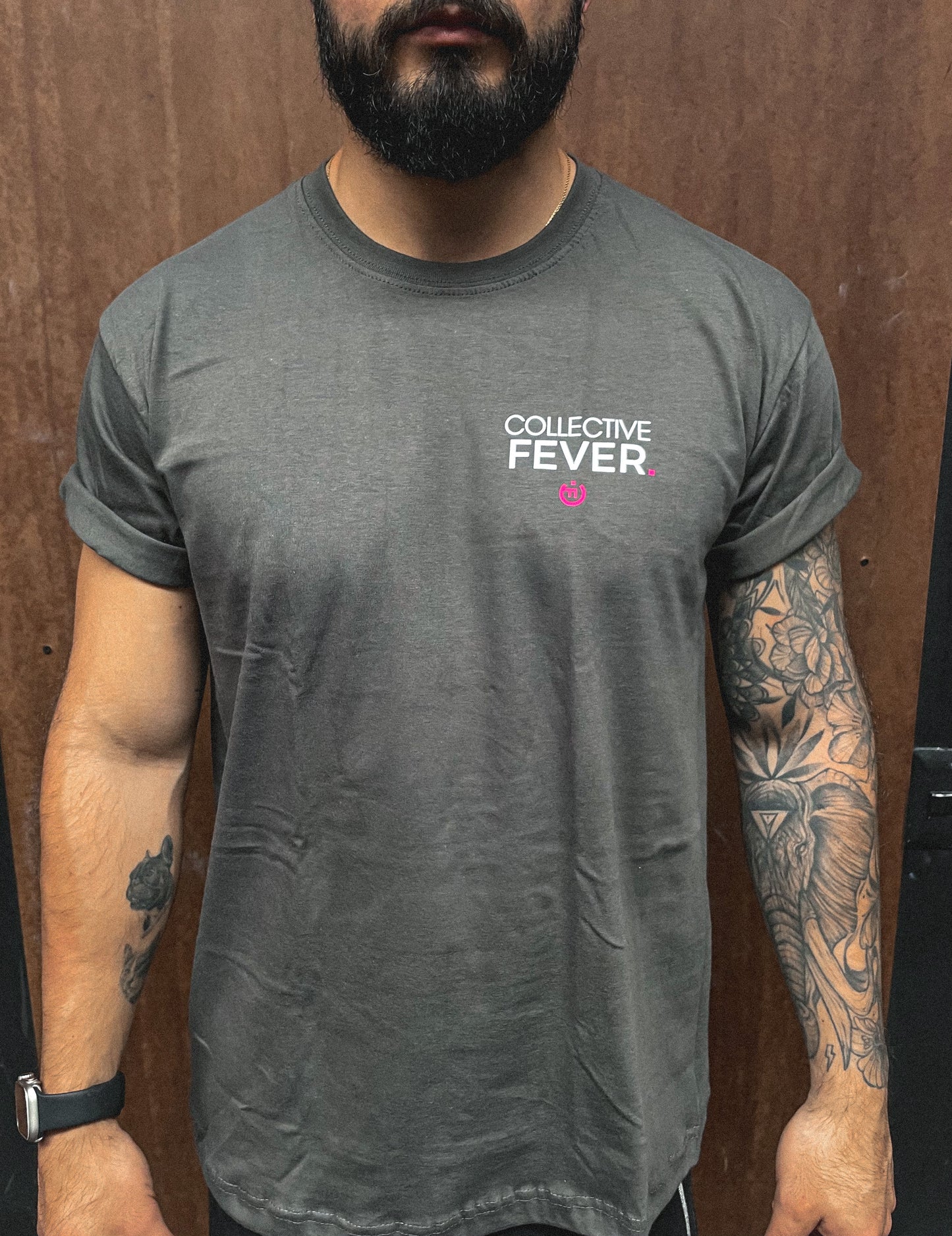 Camiseta CF Anti Running Running Club Gris