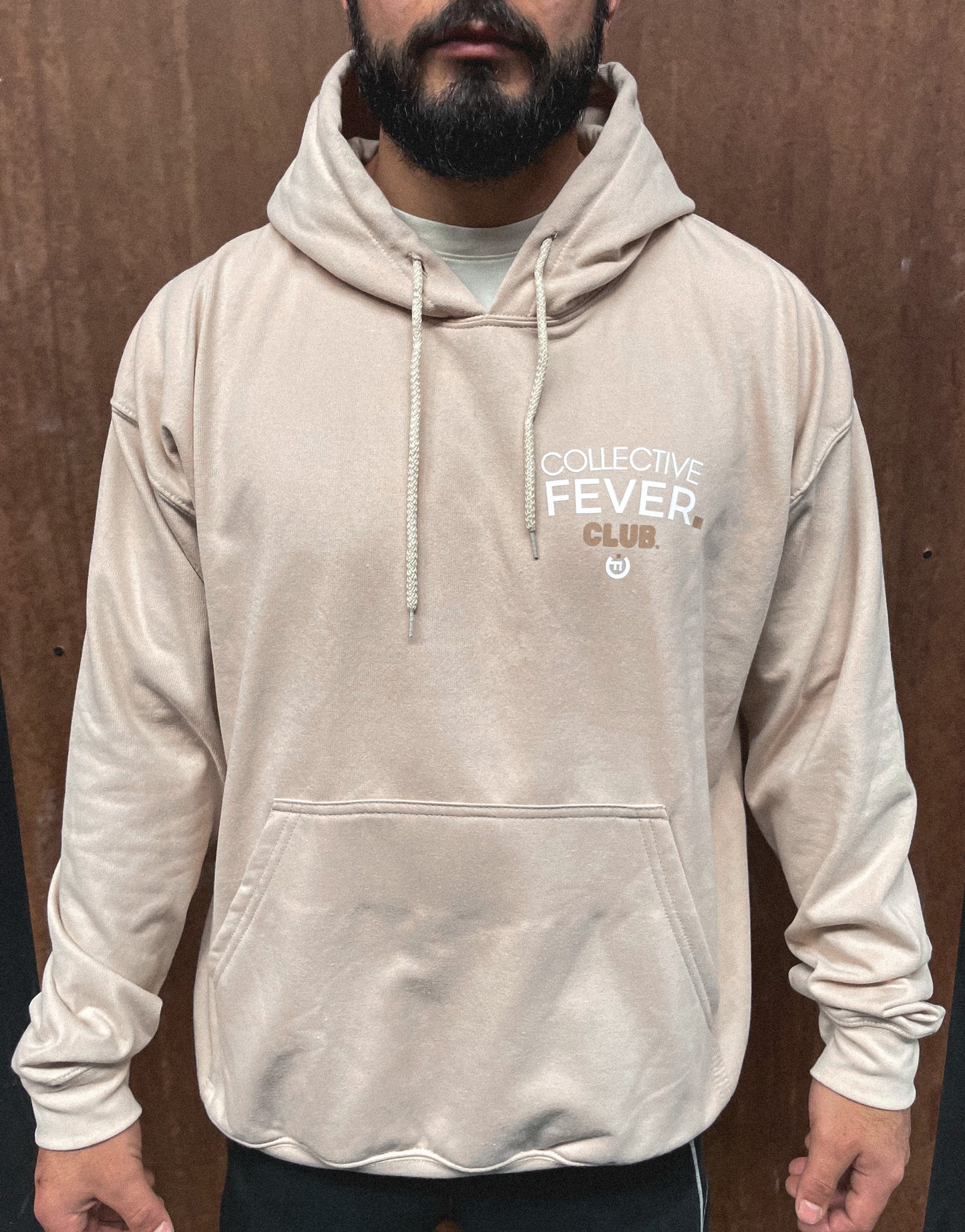 Hoodie / Buzo CF Anti Diet Training Club Beige