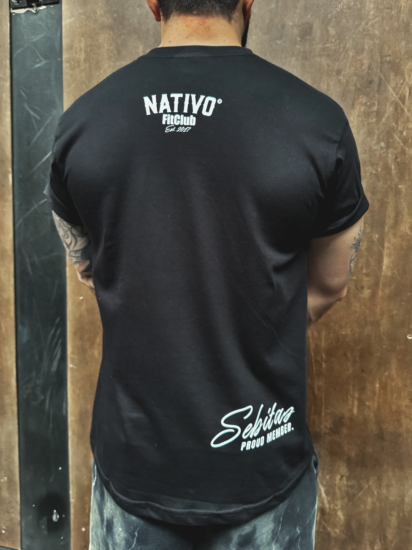 Camiseta Nativo 7Años Negra Hombre