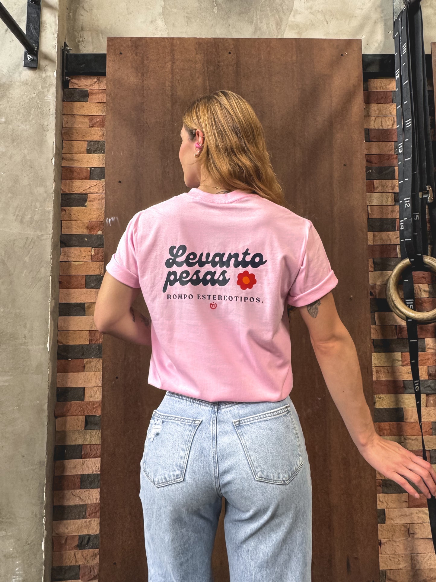 Camiseta CF Strong is the new Pretty Rosada