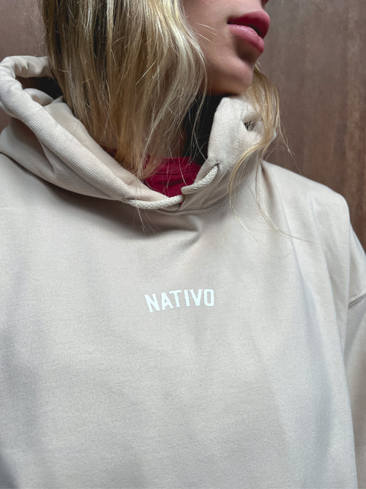 Hoodie / Buzo Nativo Nude Unisex