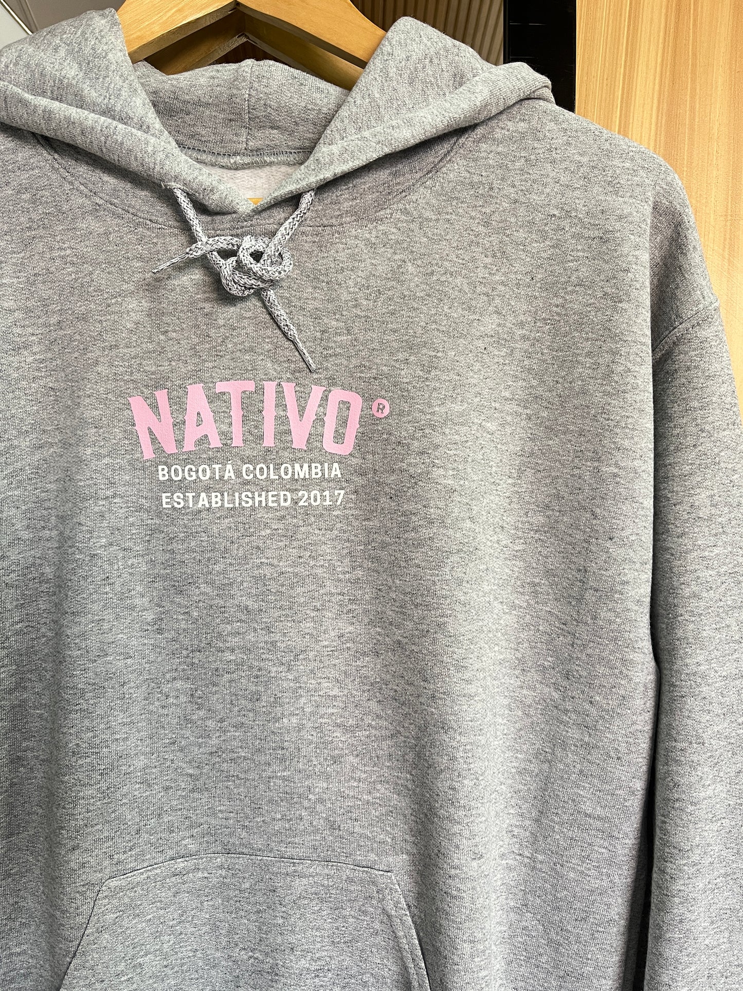 Hoodie / Buzo Nativo Light Grey Unisex