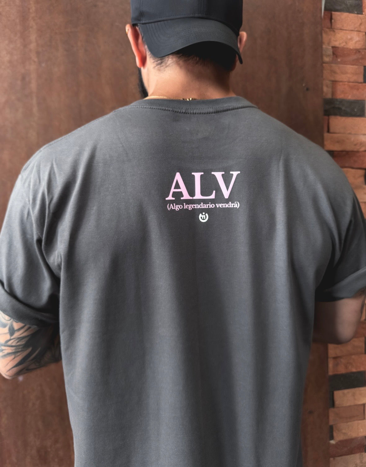 Camiseta CF Crea P*tamente en Ud Gris