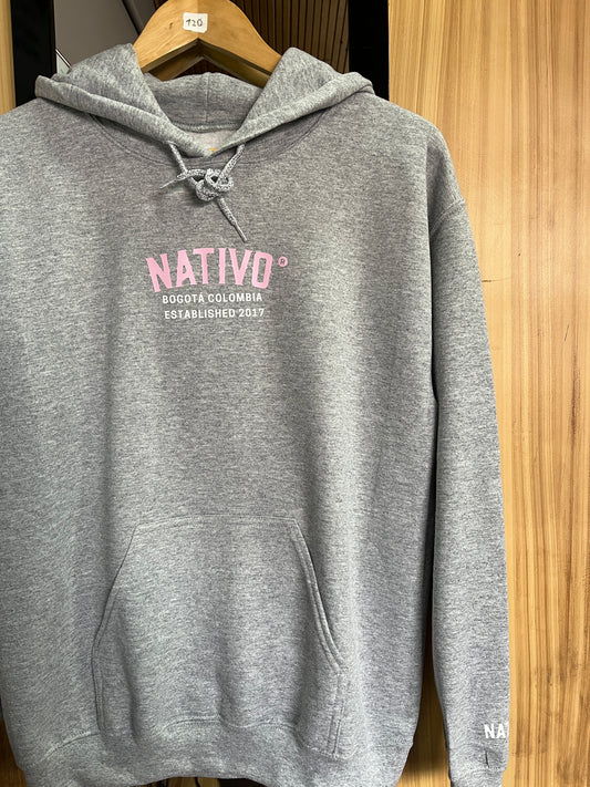 Hoodie / Buzo Nativo Light Grey Unisex