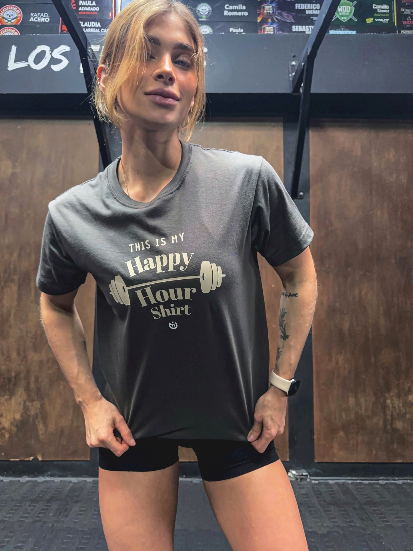 Camiseta CF This is my Happy Hour Shirt Mujer