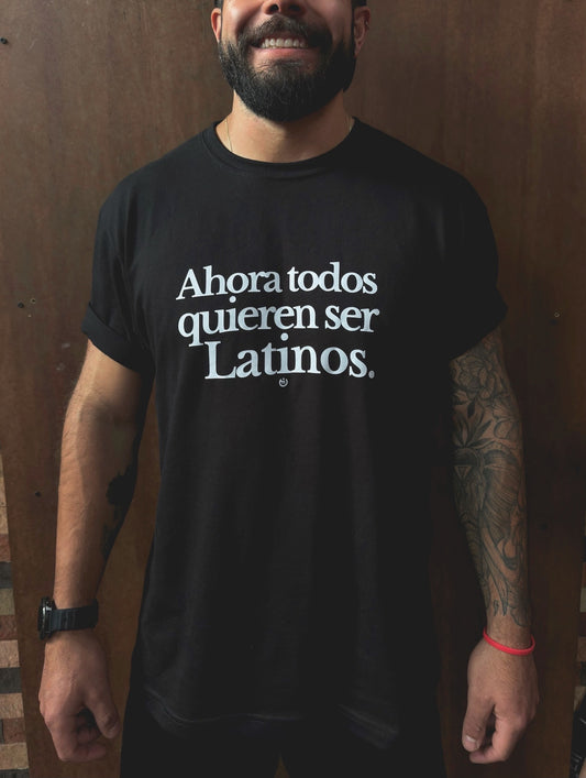 Camiseta CF Latinos Negra