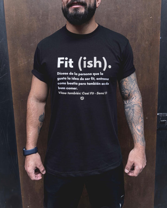 Camiseta CF FIT (ISH) NEGRA