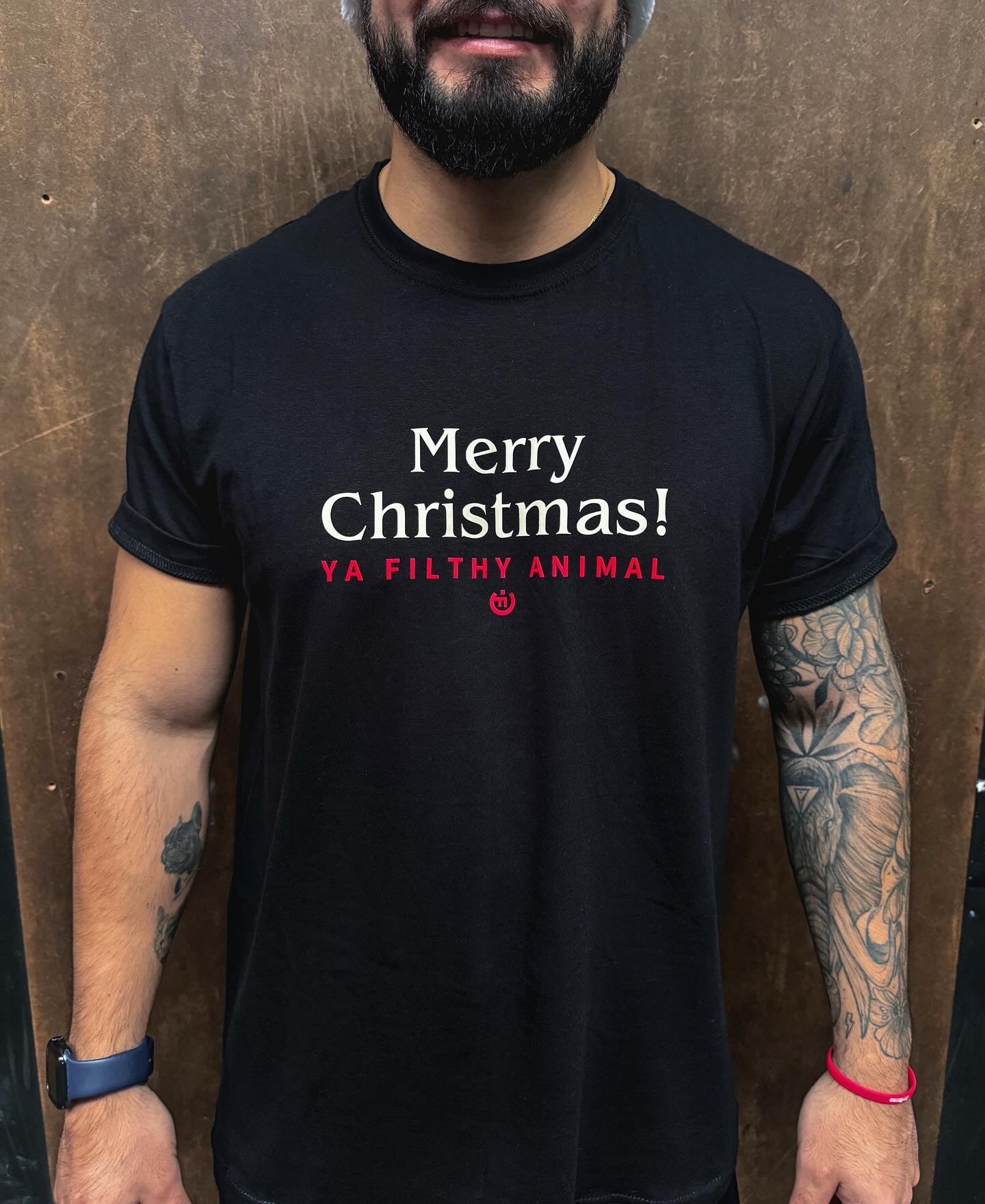 Camiseta CF Limited Edition Merry Christmas Negra