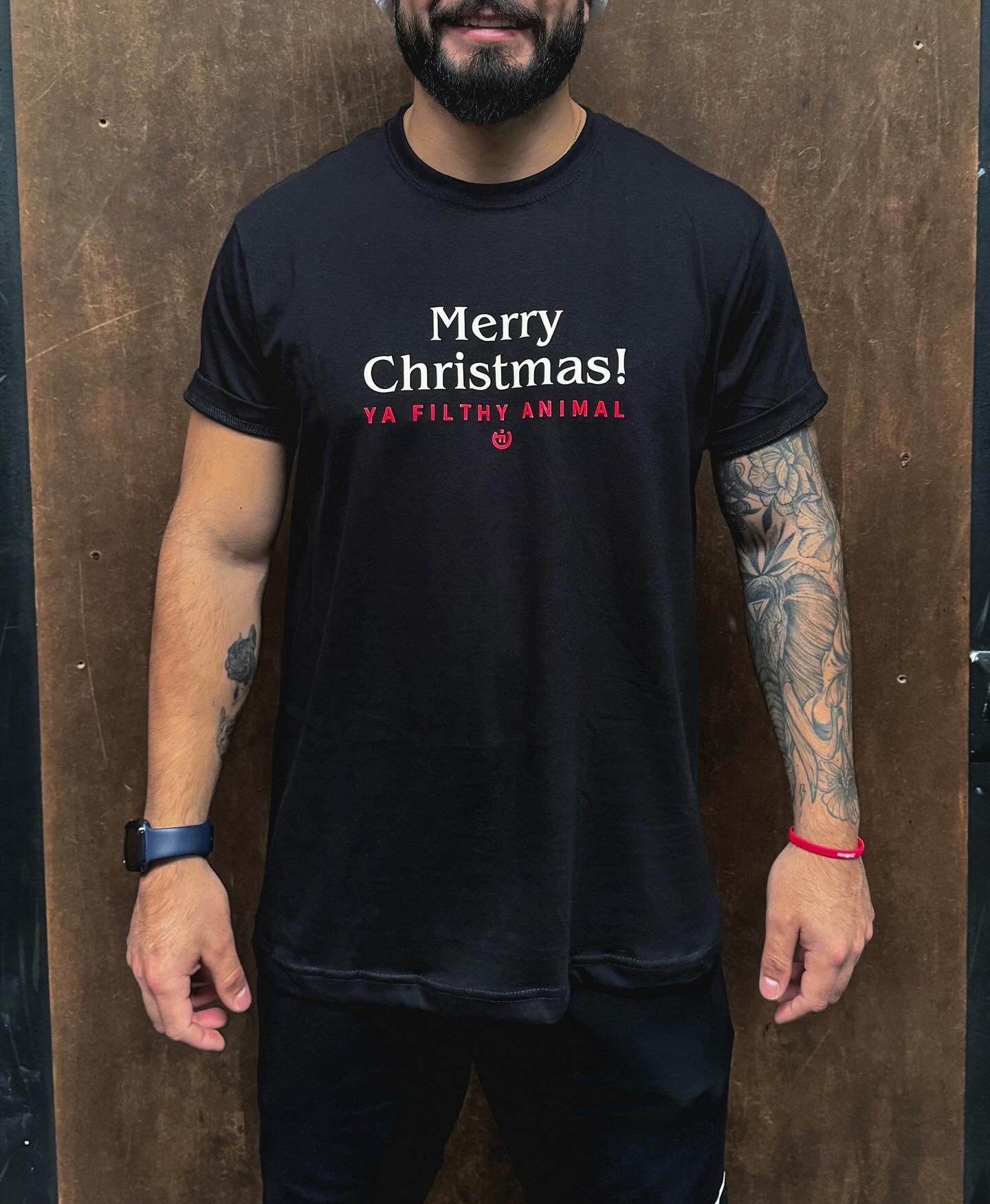 Camiseta CF Limited Edition Merry Christmas Negra