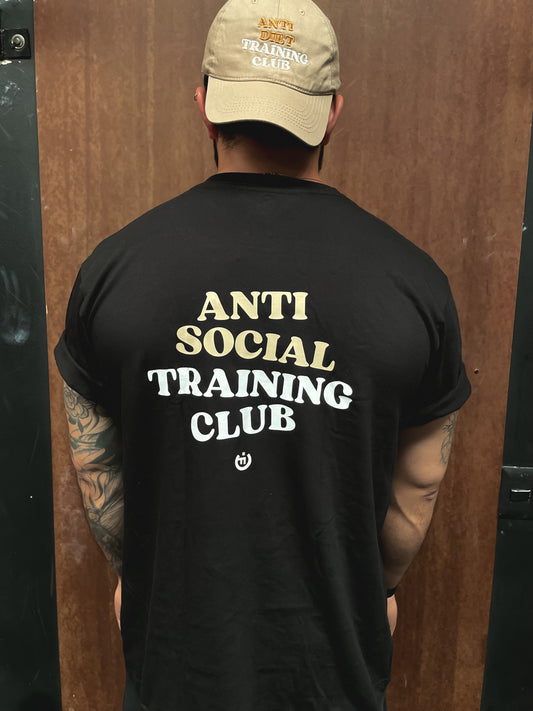 Camiseta CF ANTISOCIAL TRAINING CLUB NEGRA