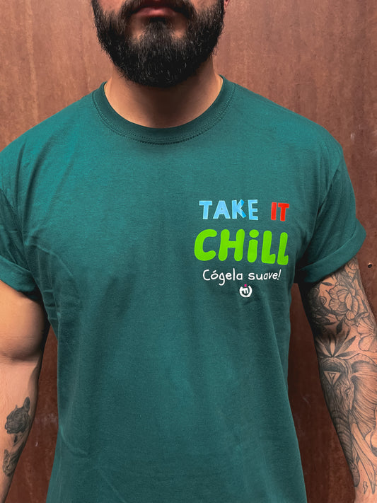 Camiseta CF TAKE IT CHILL VERDE