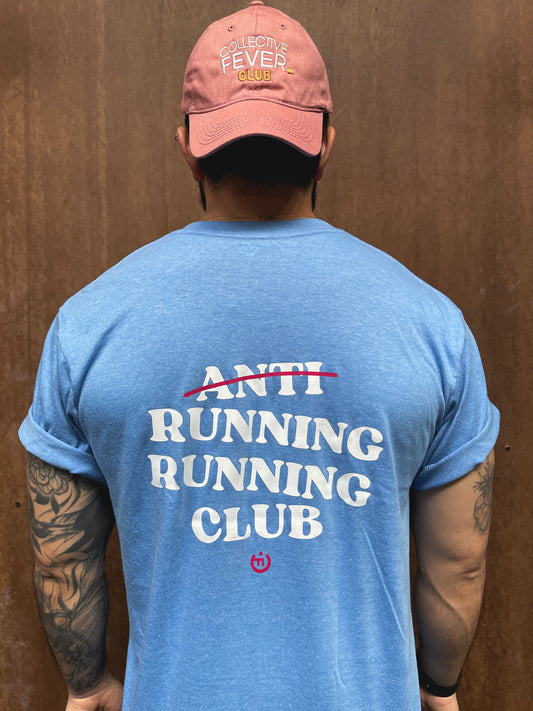 Camiseta CF ANTI RUNNING CLUB AZUL CELESTE