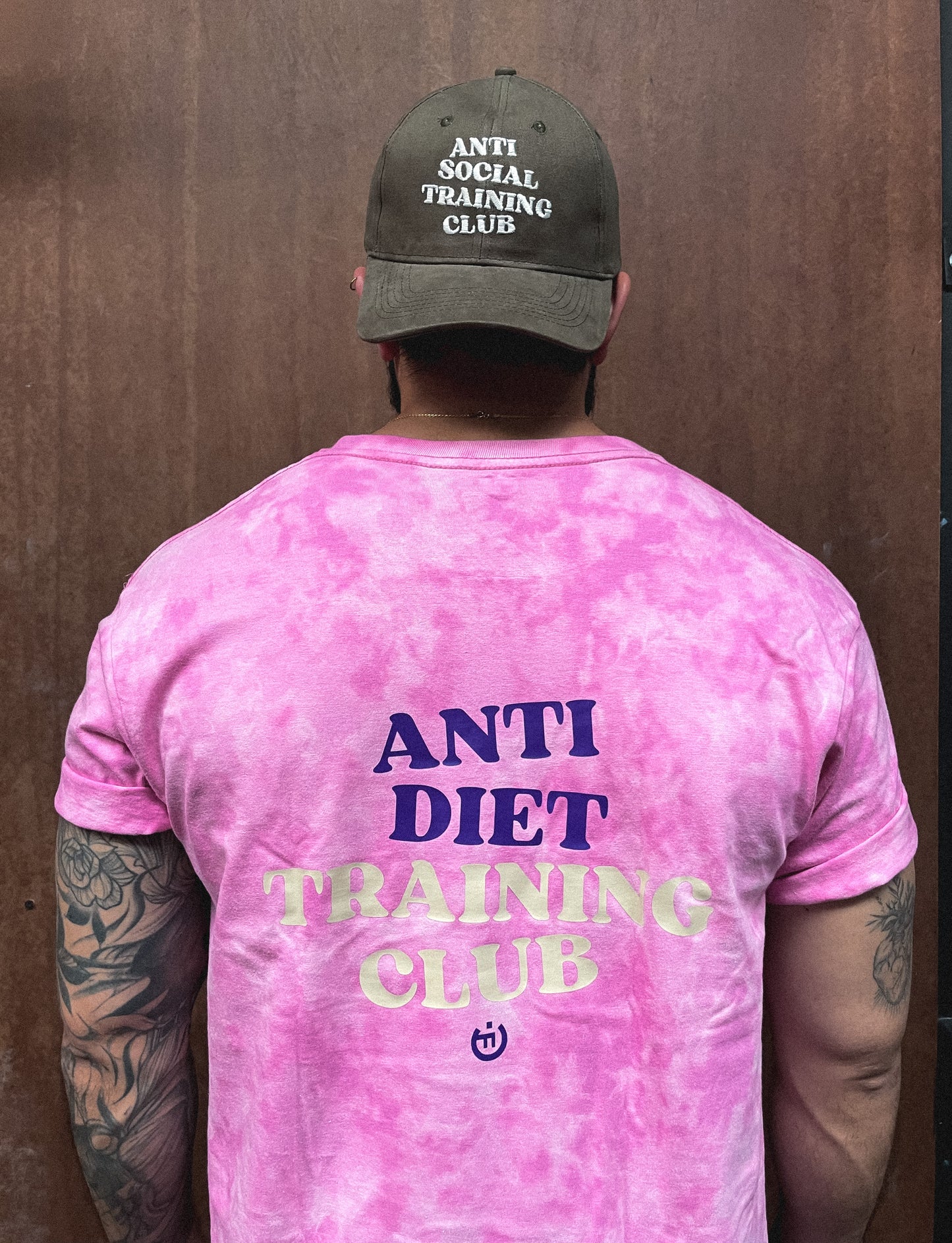 Camiseta CF ANTI DIET VIOLETA TIE DYE