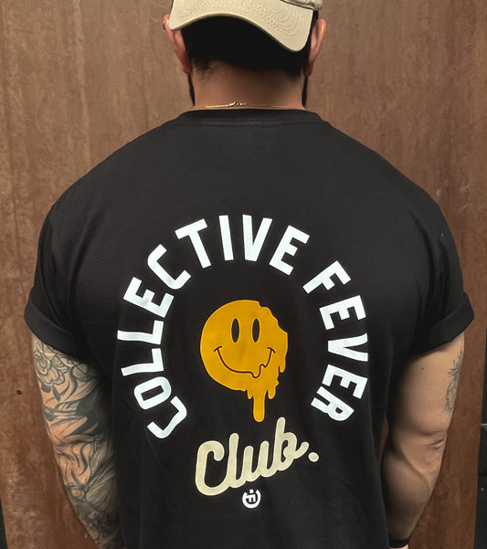 Camiseta CF FEVER HAPPY FACE NEGRA