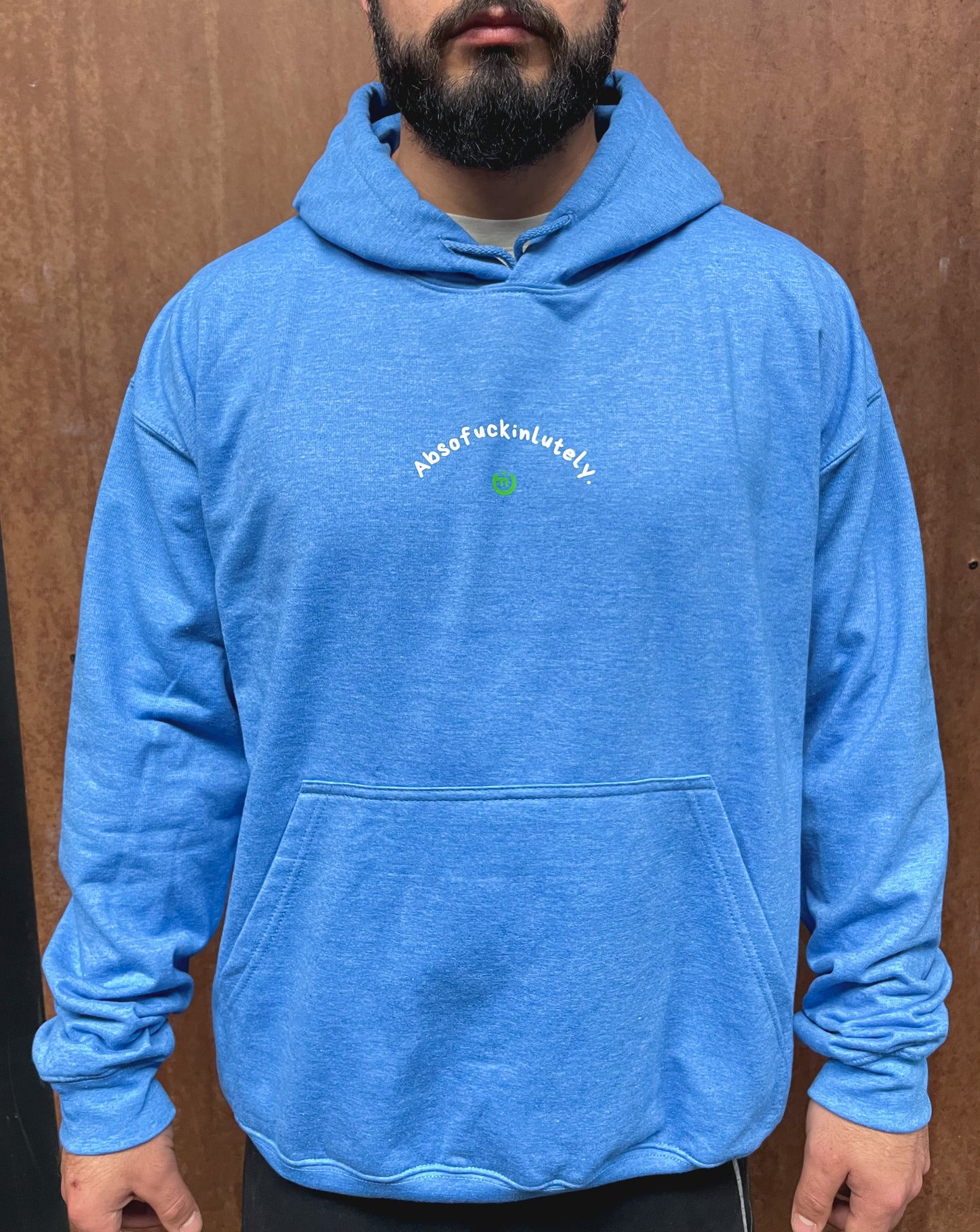 Hoodie / Buzo CF CARITA CLUB AZUL JASPE