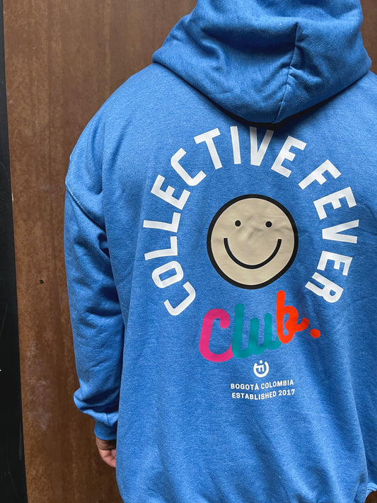 Hoodie / Buzo CF CARITA CLUB AZUL JASPE