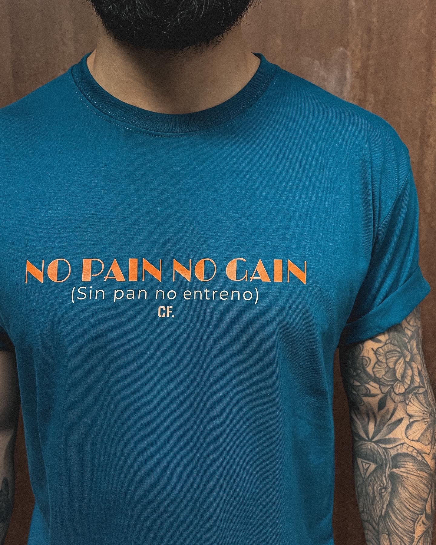 Camiseta CF No Pain No Gain French Blue