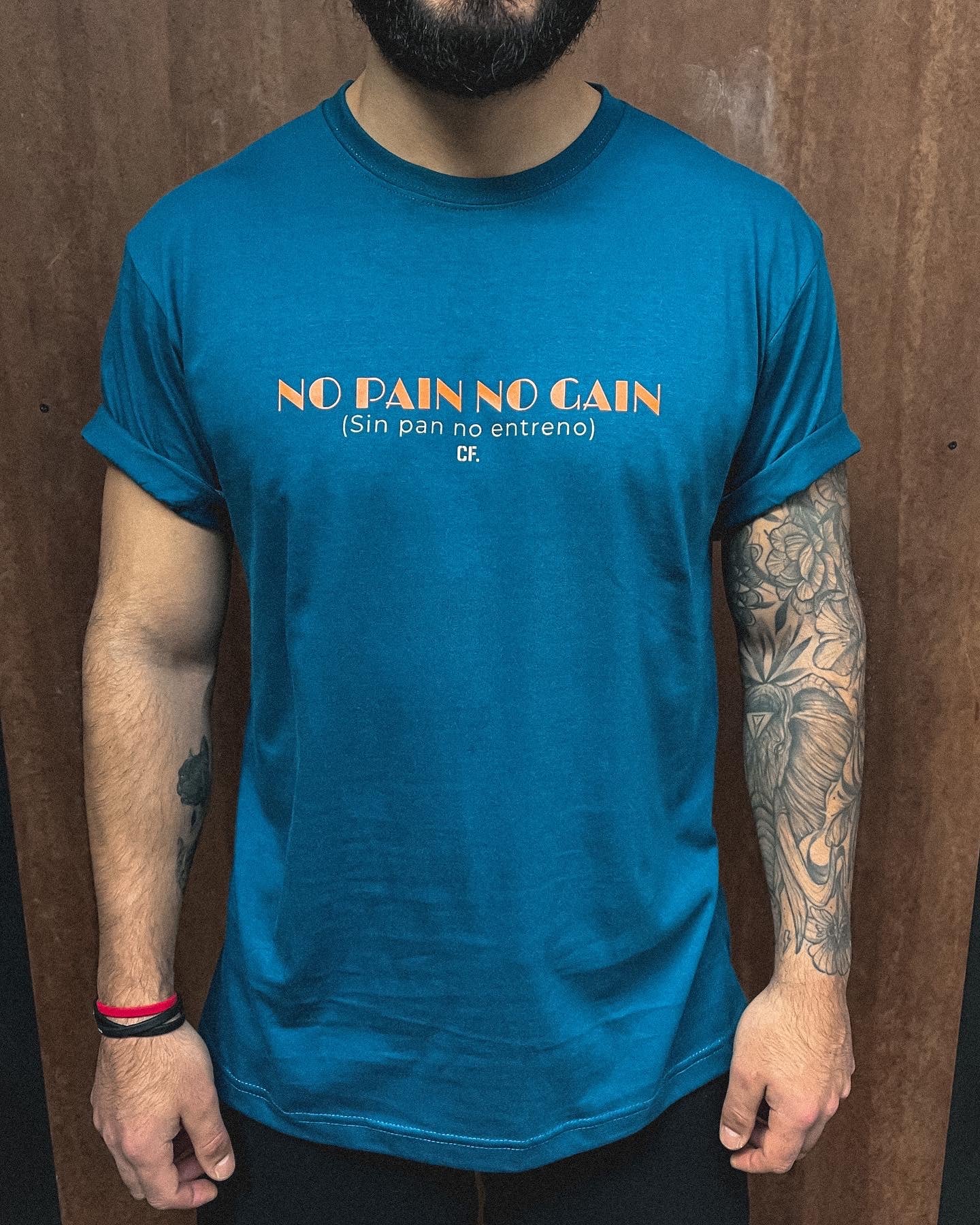 Camiseta CF No Pain No Gain French Blue