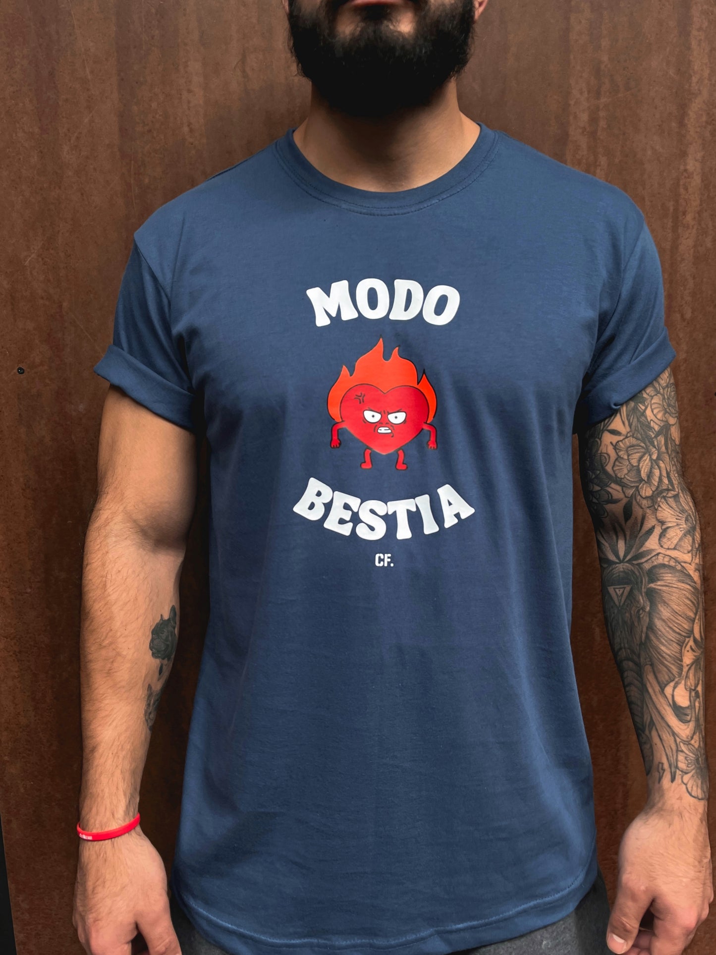 Camiseta CF Modo Bestia Azul Hombre